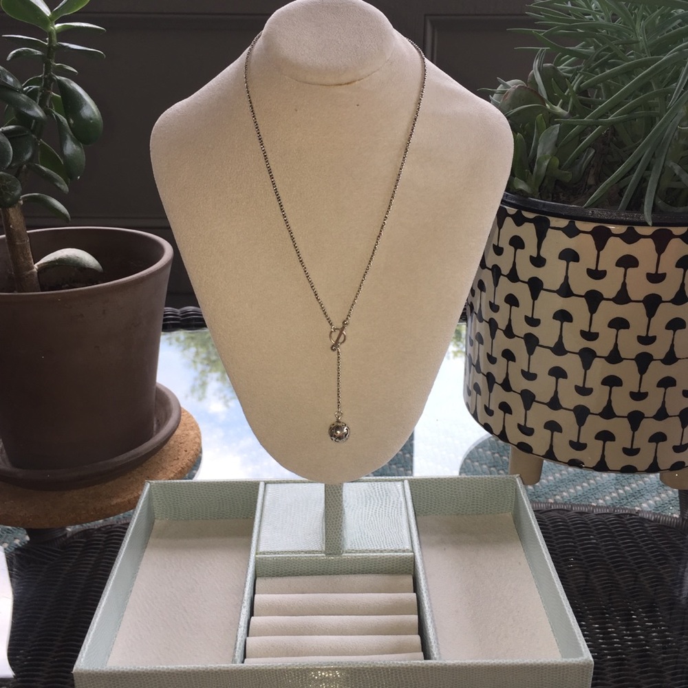 Silpada sterling silver toggle necklace